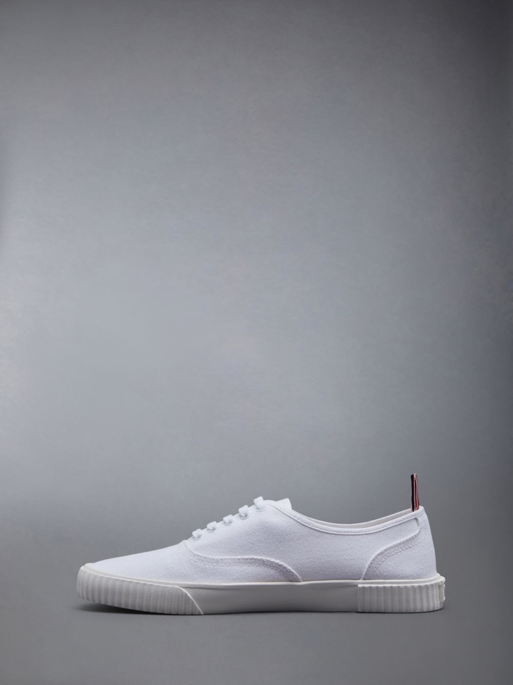 Basket Thom Browne Canvas Heritage Homme Blanche | PEZ59T29441