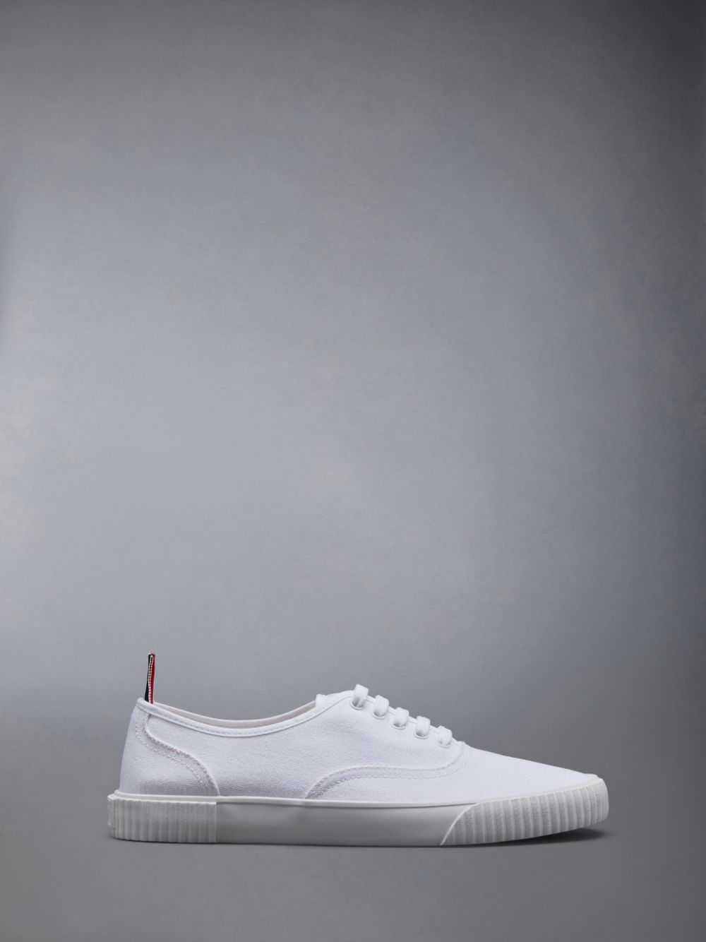 Basket Thom Browne Canvas Heritage Homme Blanche | PEZ59T29441
