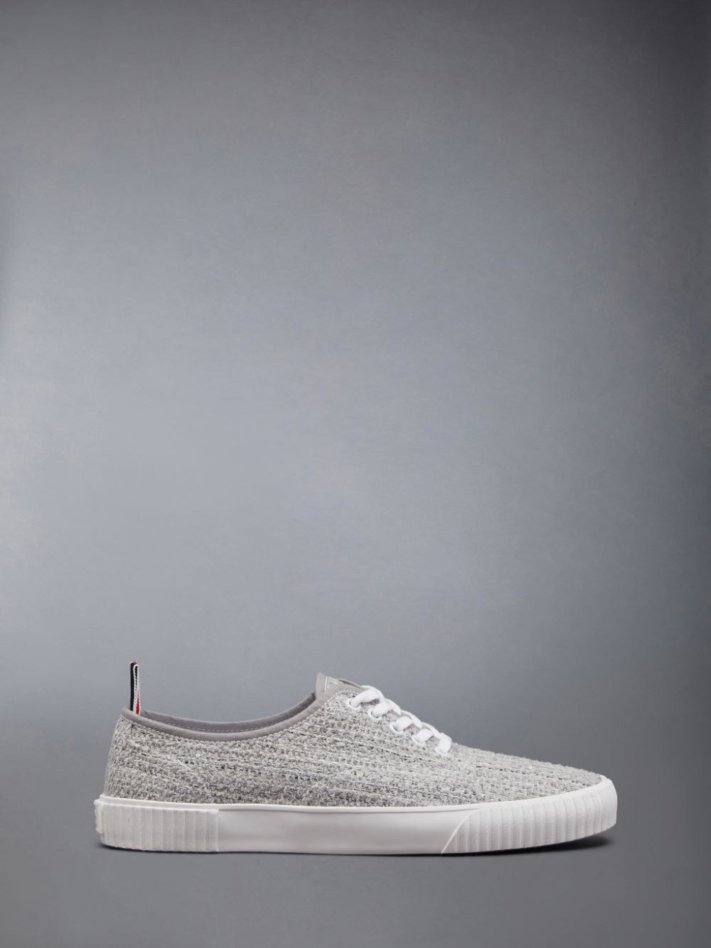 Basket Thom Browne Cotton Tweed Heritage Homme Grise | UCD96Y76930