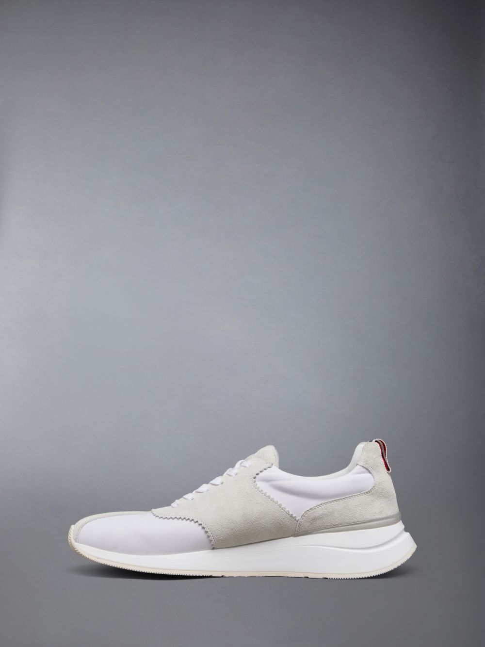 Basket Thom Browne Nylon Sprinter Homme Blanche | BVW53I50844
