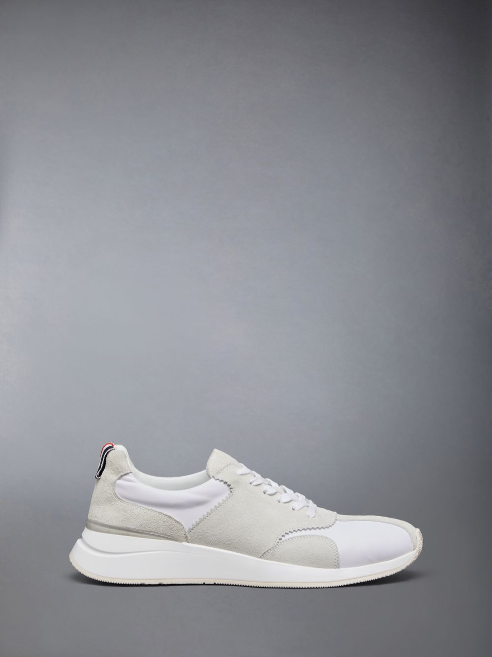Basket Thom Browne Nylon Sprinter Homme Blanche | BVW53I50844