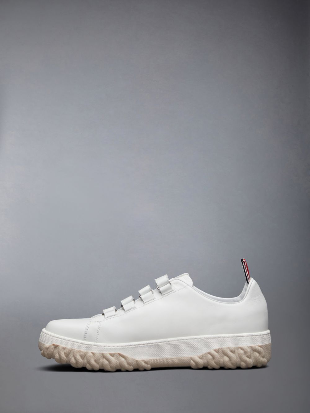 Basket Thom Browne Vitello Calf Court Homme Blanche | YEW15W60099