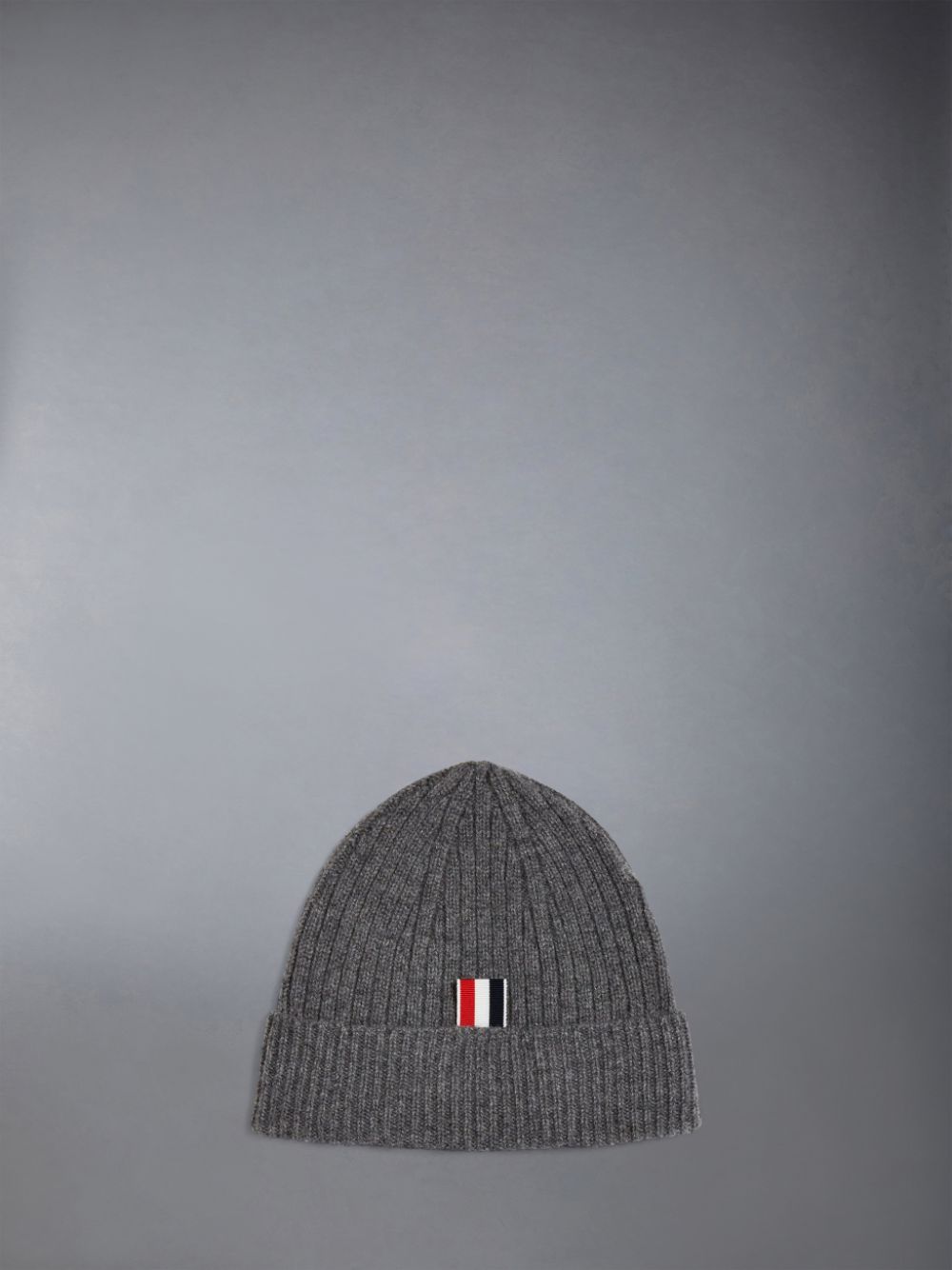 Bonnet Thom Browne CASHMERE RIB 4-BAR Femme Grise | QDO08D16335