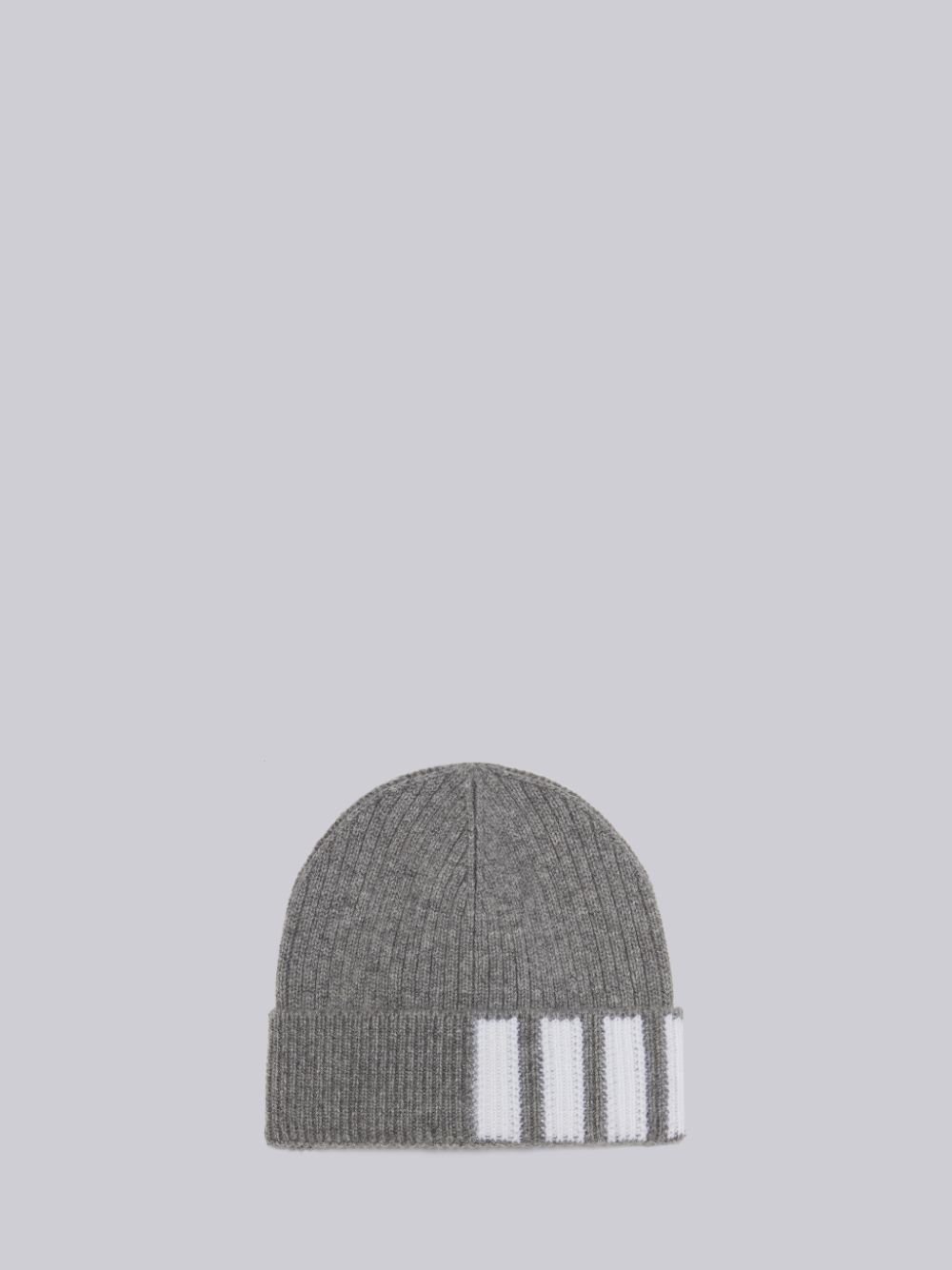Bonnet Thom Browne Cashmere 4-Bar Garcon Grise | EZY09Q76068