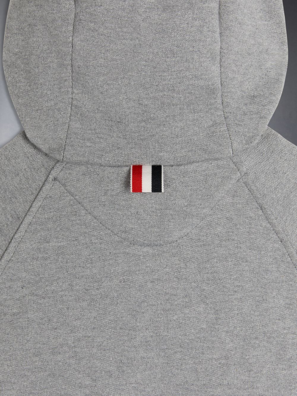 Cardigan Thom Browne Classic Loopback 4-Bar Full Zip Fille Grise | TML60Q06487