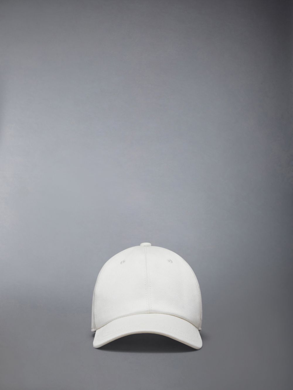 Casquettes Thom Browne Cotton Twill Flag Patch Classic Baseball Homme Blanche | HMH79U99593