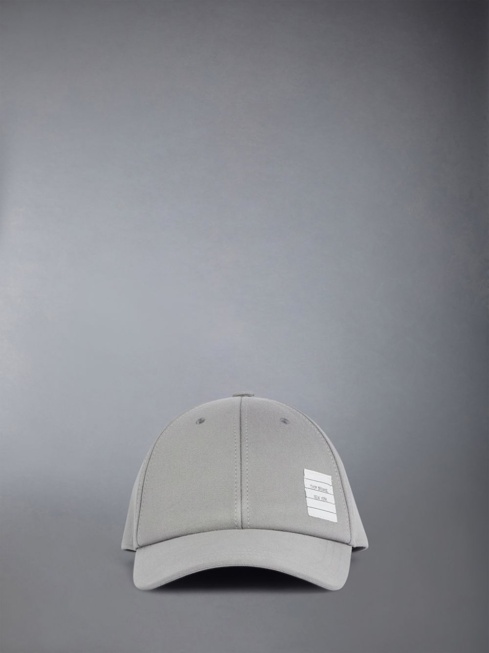 Casquettes Thom Browne Twill Classic 6-Panel Baseball Homme Grise | HBK28F62290