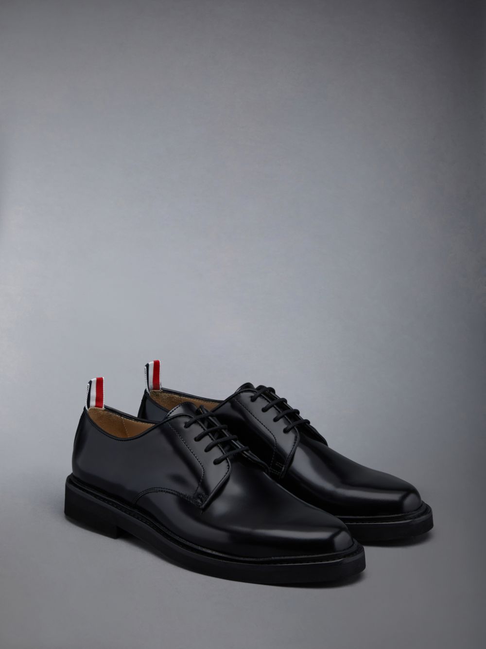 Chaussure Richelieu Thom Browne Polished Calf Uniform Femme Noir | VPK18D96301
