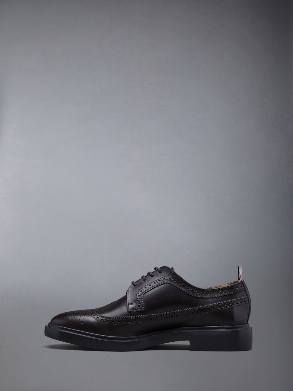 Chaussures Richelieu Thom Browne LONGWING W/ LIGHTWEIGHT RUBBER SOLE IN BOX CALF Homme Marron | YKD32J78204