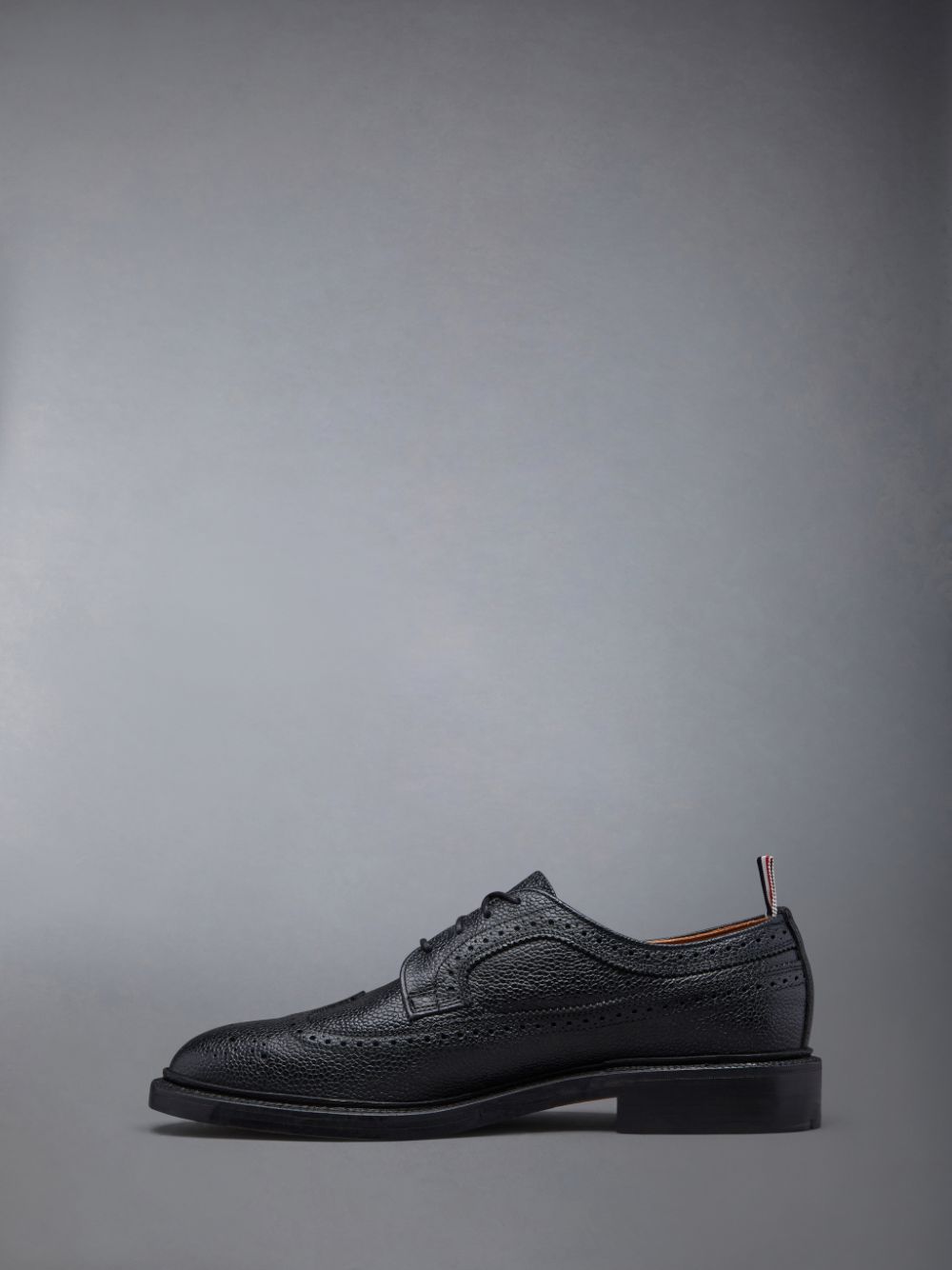 Chaussures Richelieu Thom Browne Leather Sole Longwing Homme Noir | PCB57V48794
