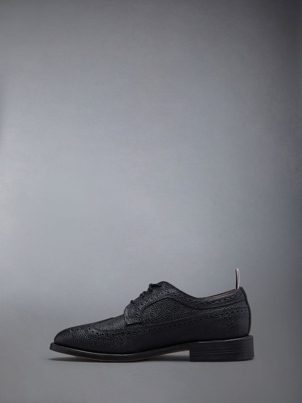 Chaussures Richelieu Thom Browne Leather Sole Longwing Femme Noir | EVX75Z36532
