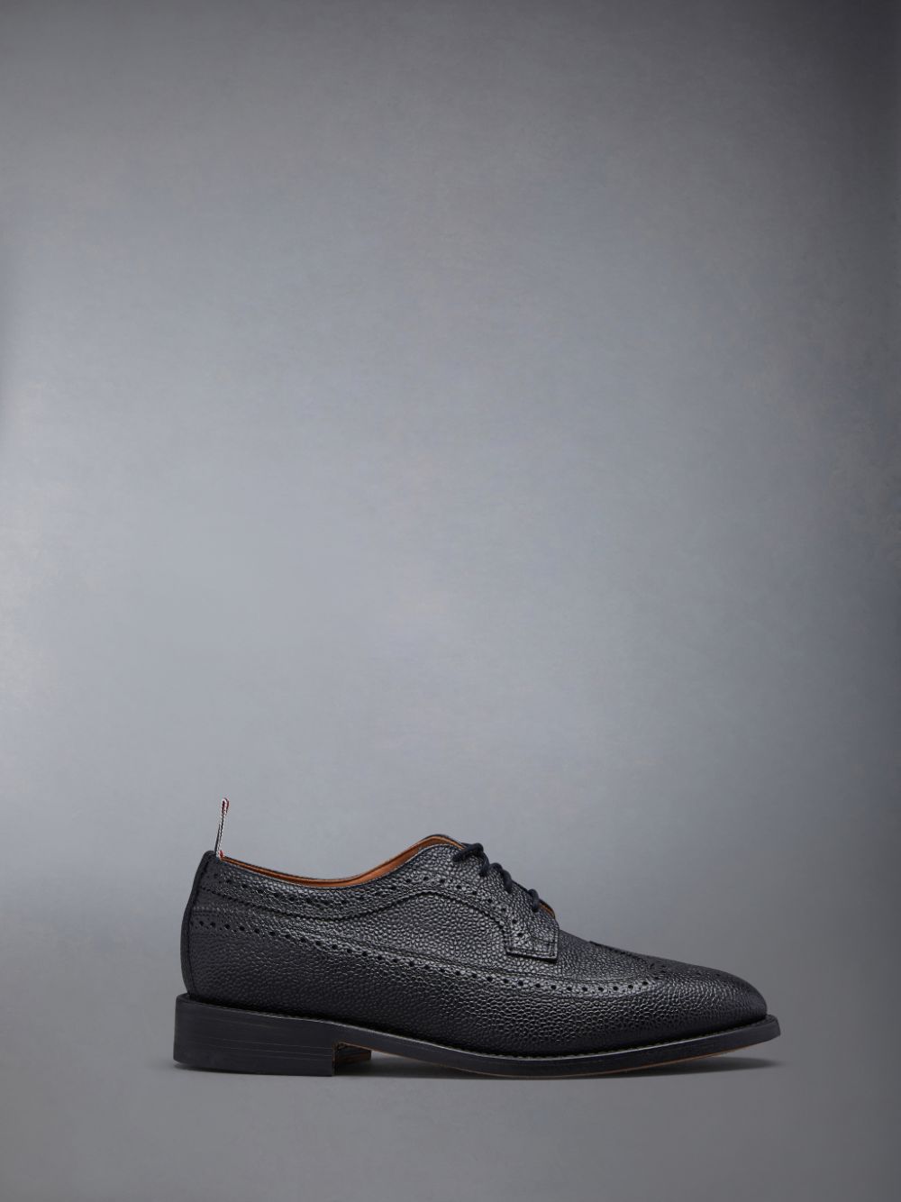 Chaussures Richelieu Thom Browne Leather Sole Longwing Femme Noir | EVX75Z36532