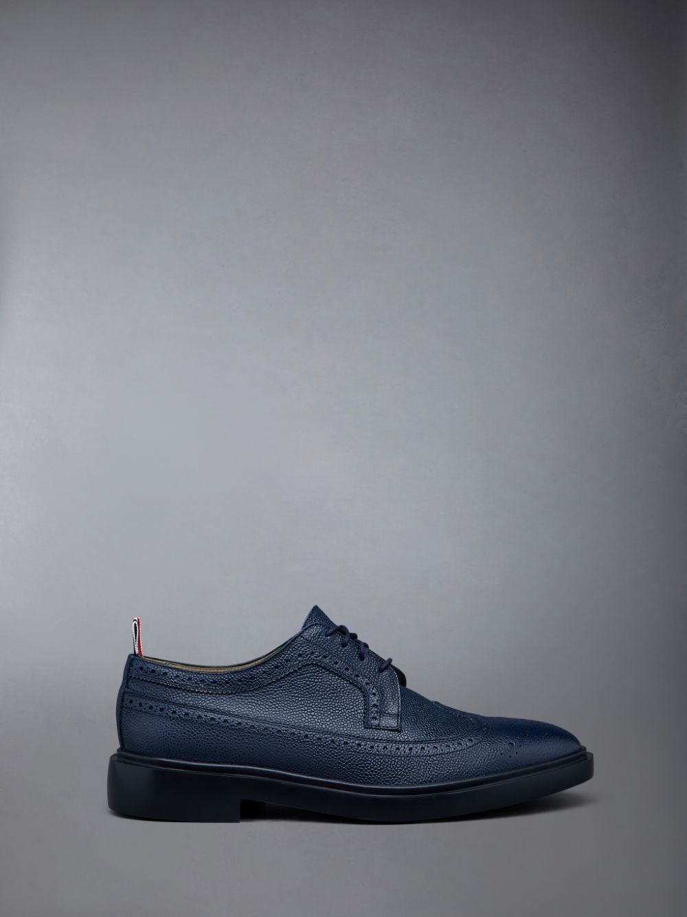 Chaussures Richelieu Thom Browne Pebble Grain Leather Longwing Homme Bleu | YDL39W42407