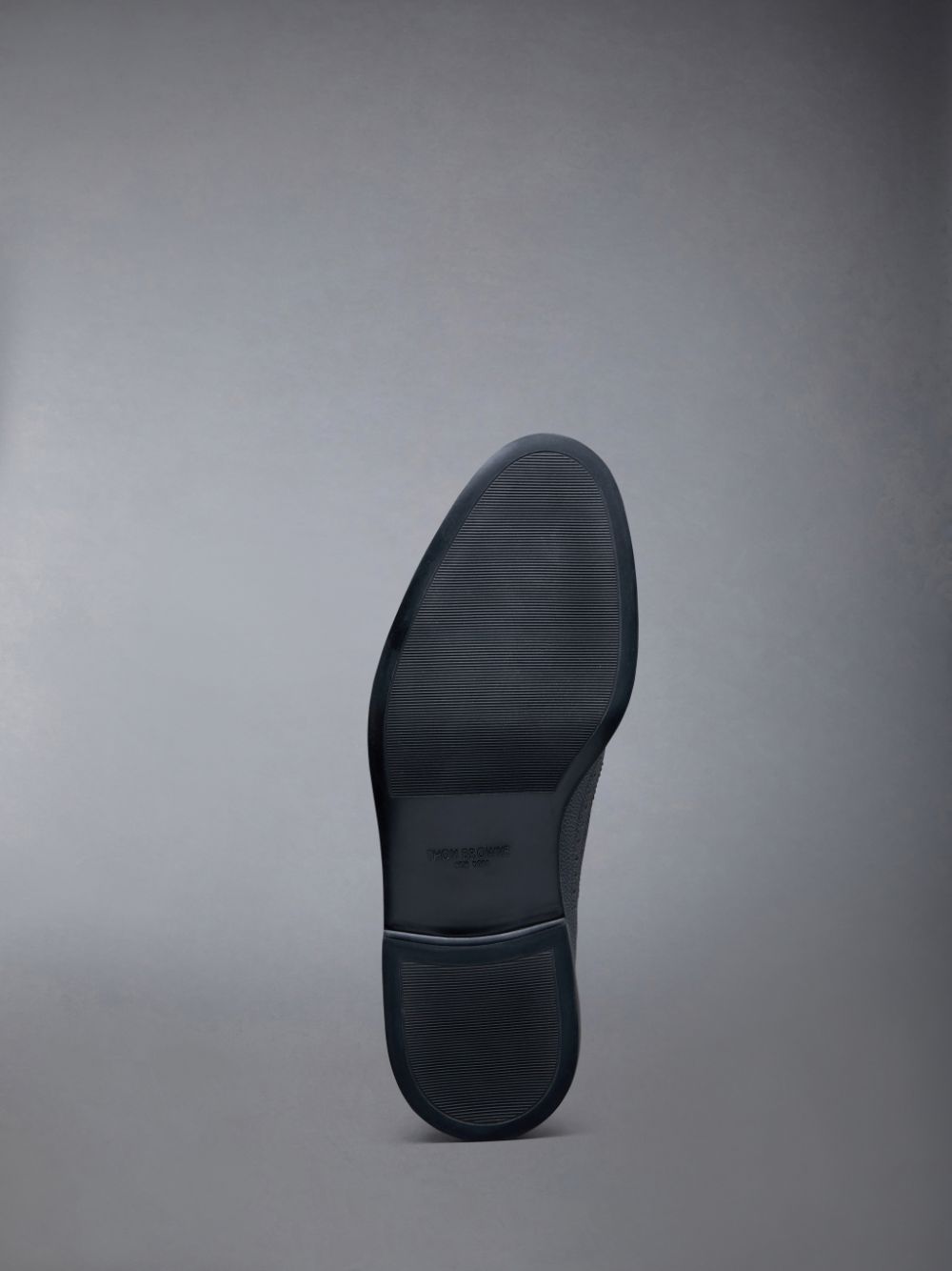 Chaussures Richelieu Thom Browne Pebble Grain Leather Longwing Homme Grise | LPB22Y48311