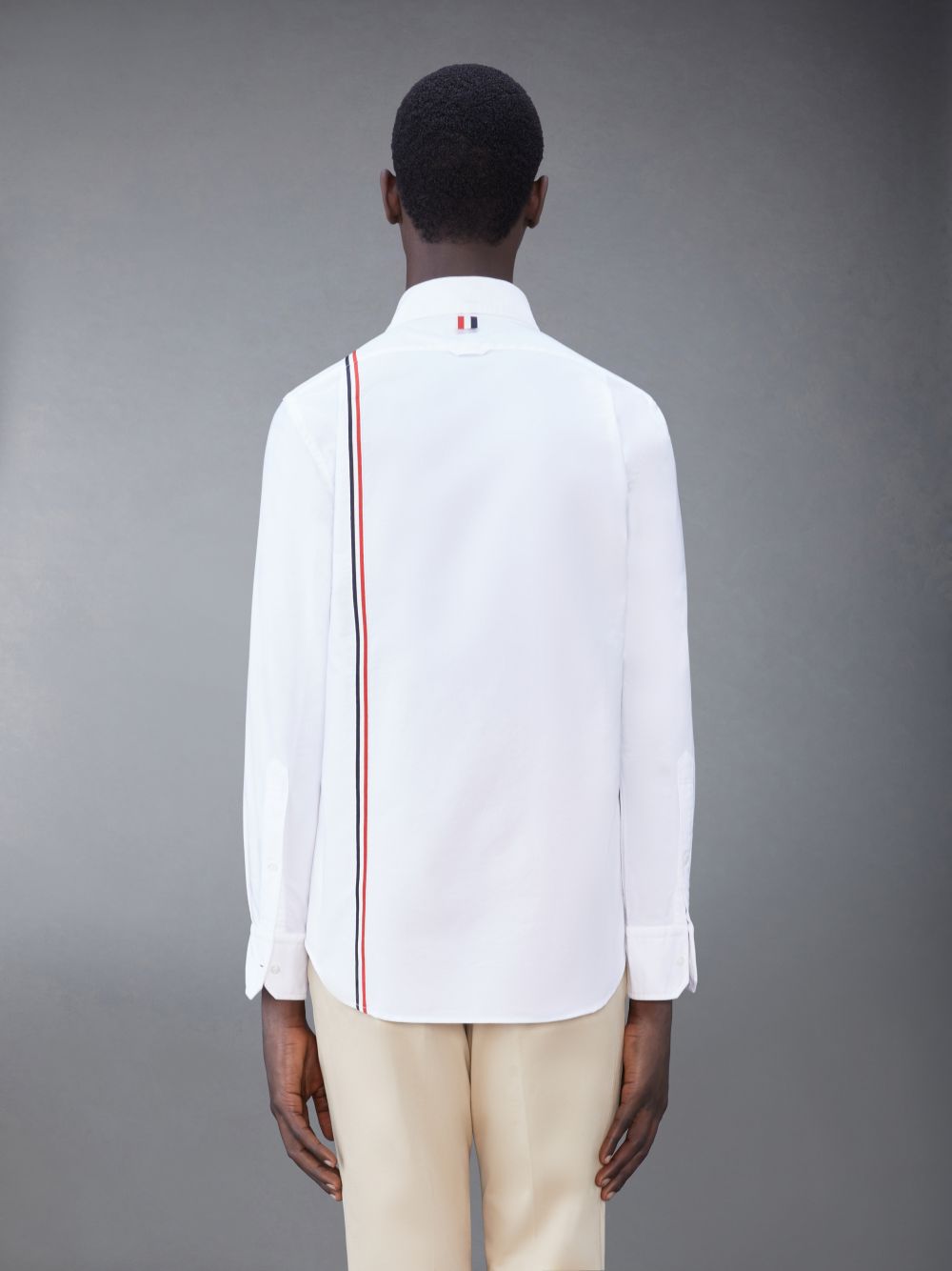 Chemises Thom Browne Cotton Oxford Homme Blanche | DKD88O13765
