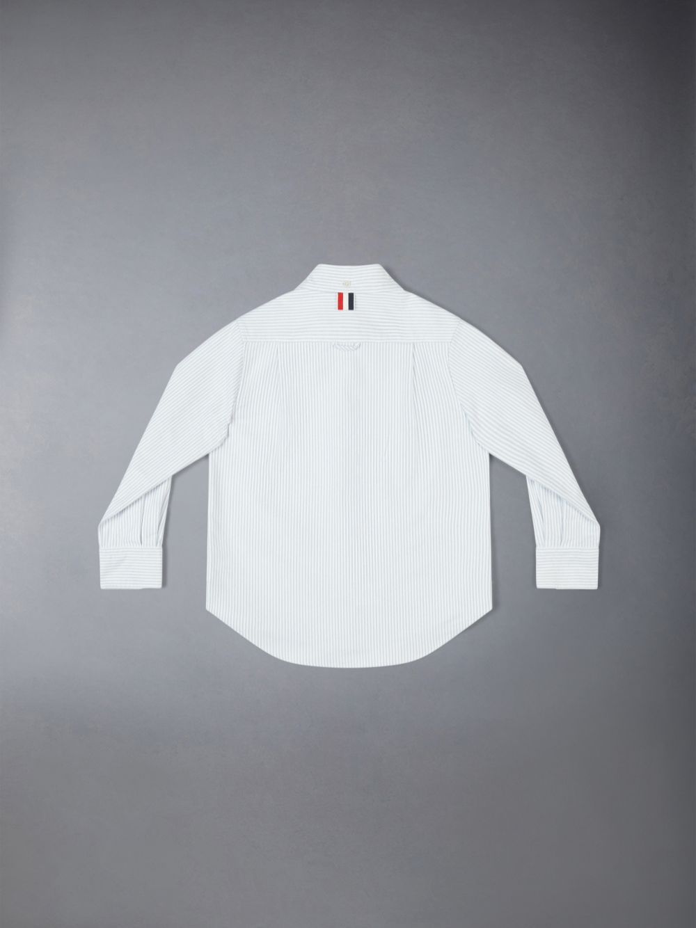 Chemises Thom Browne Medium Cotton Oxford University Stripe Classic Garcon Grise | YMF49X67196