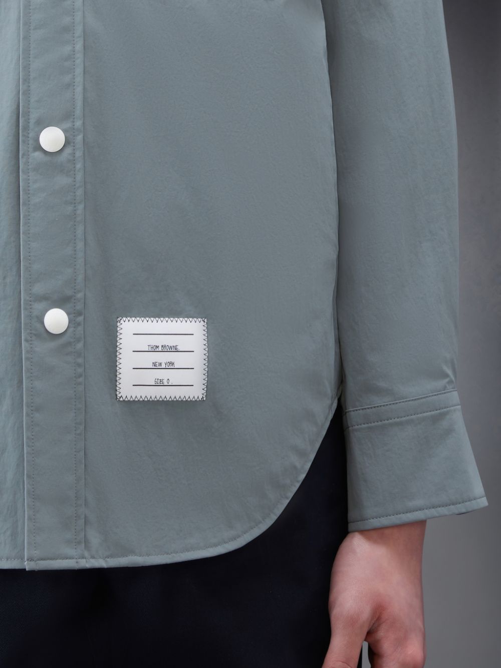 Chemises Thom Browne Nylon Armband Jacket Homme Grise | YLH40M26682