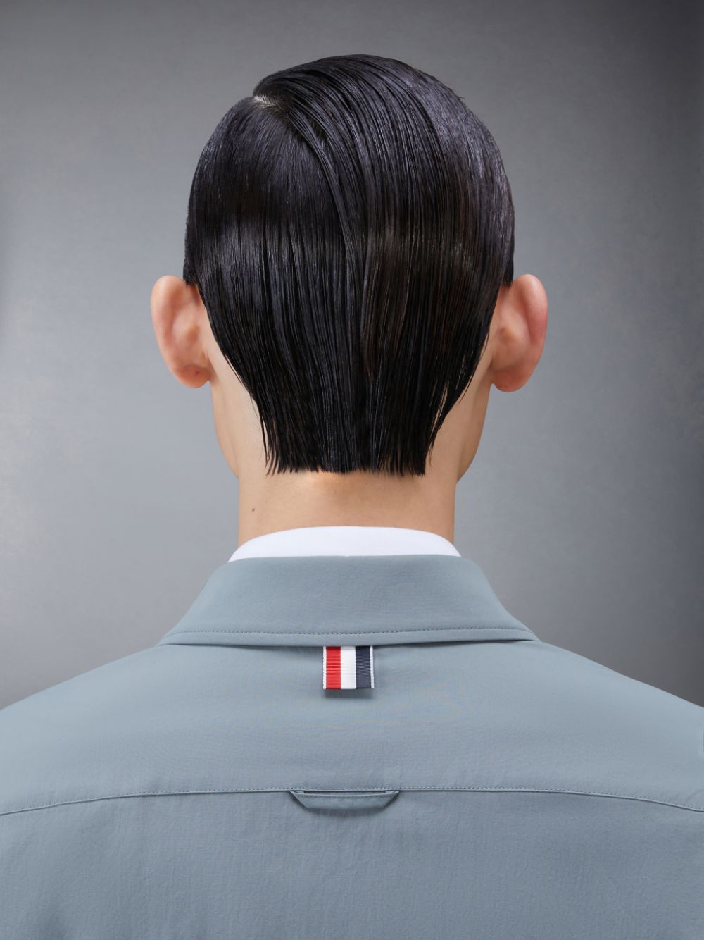 Chemises Thom Browne Nylon Armband Jacket Homme Grise | YLH40M26682