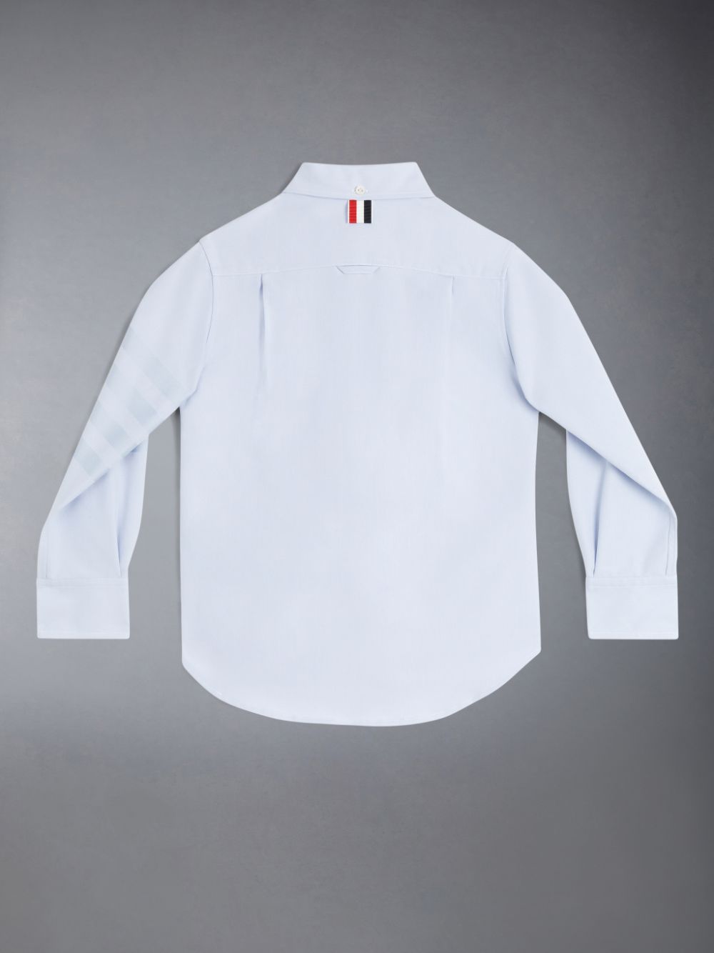 Chemises Thom Browne Oxford 4-Bar Garcon Bleu | QMW64U87501