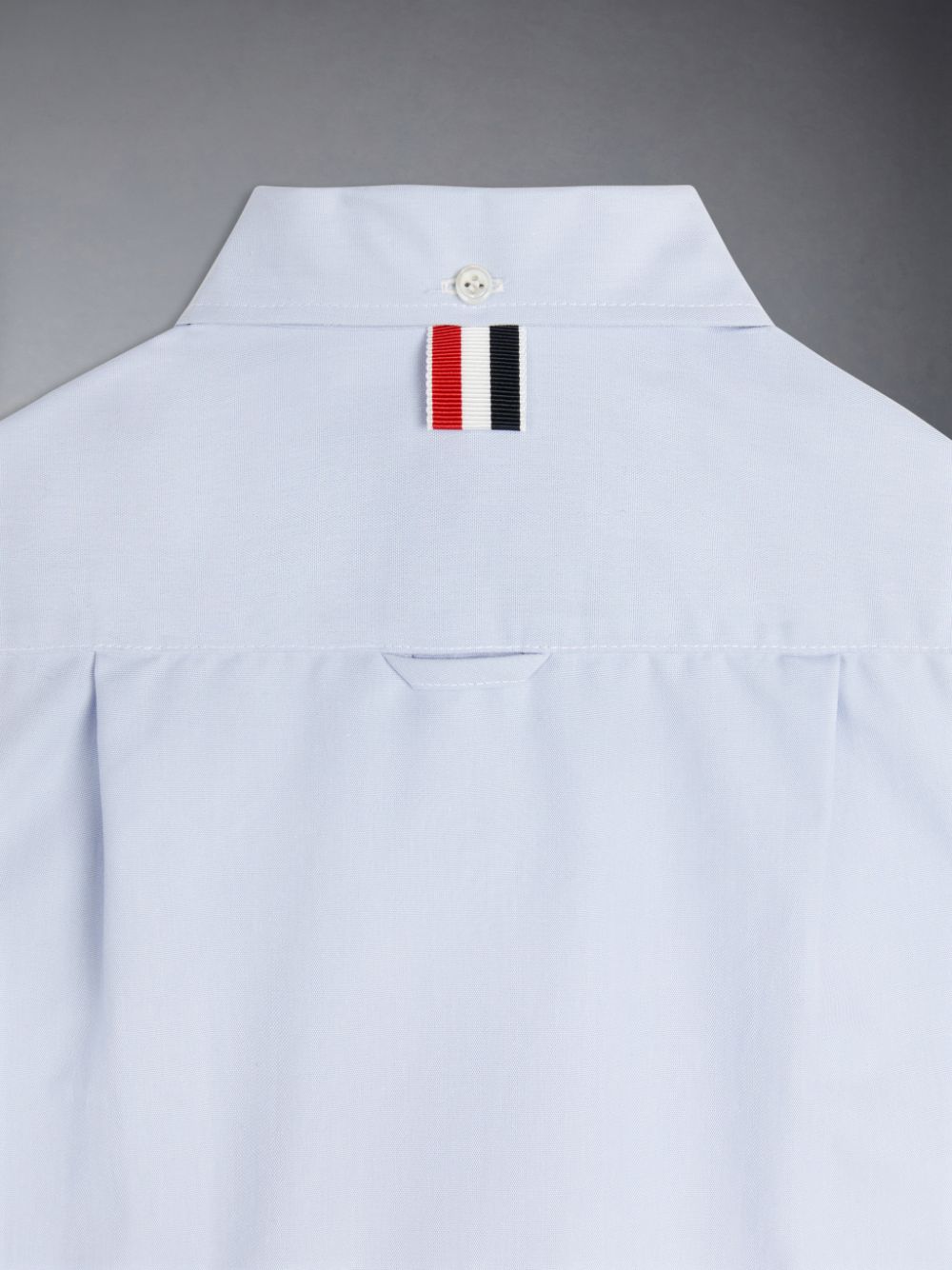 Chemises Thom Browne Oxford 4-Bar Garcon Bleu | QMW64U87501