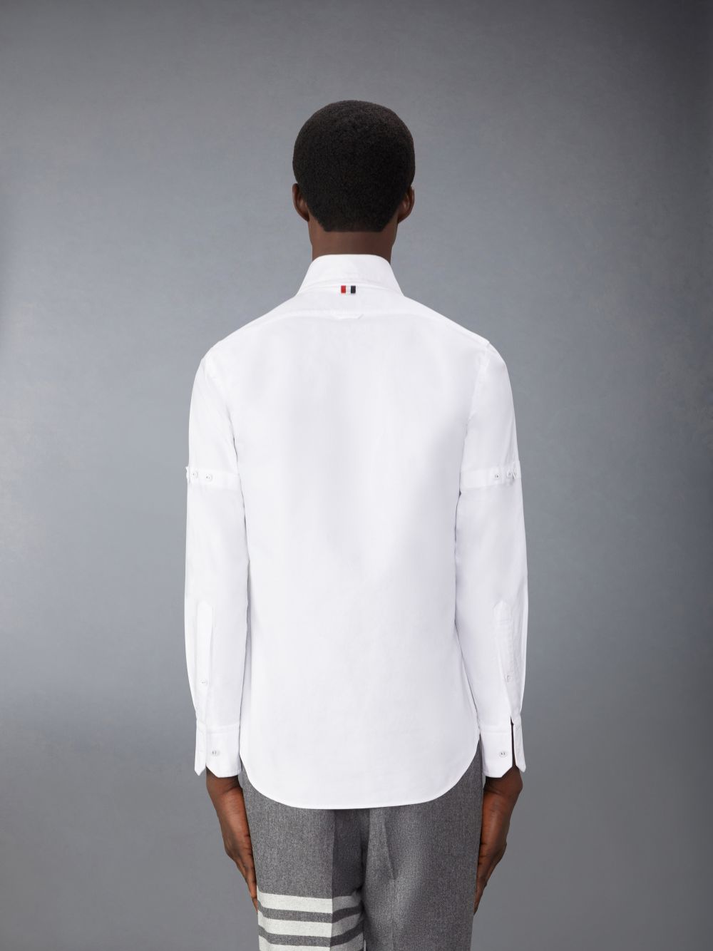 Chemises Thom Browne Oxford Armband Homme Blanche | LME22O14929