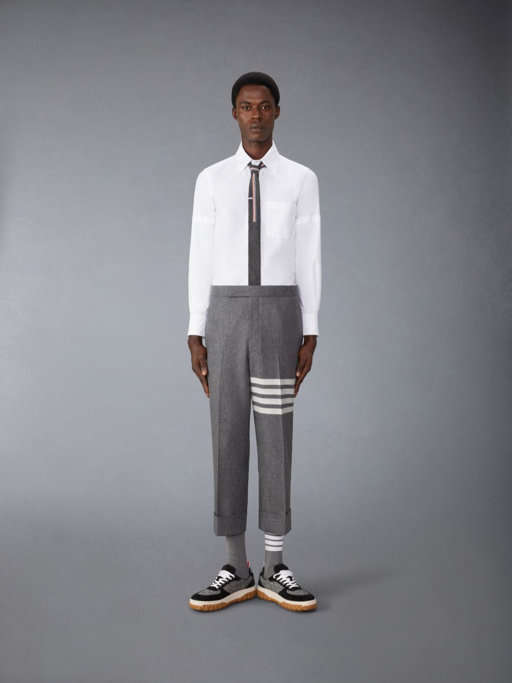 Chemises Thom Browne Oxford Armband Homme Blanche | LME22O14929