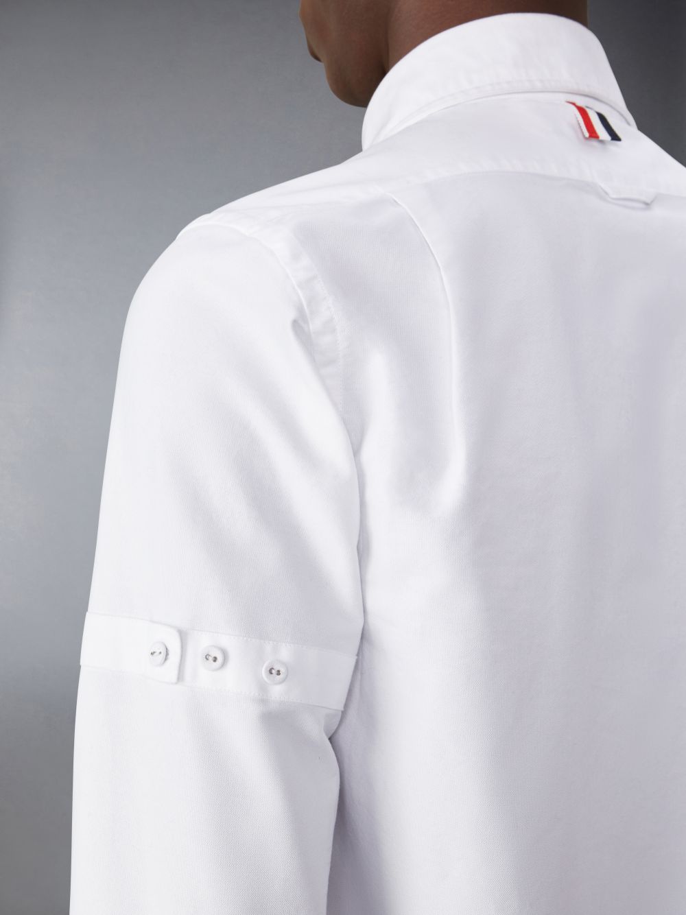 Chemises Thom Browne Oxford Armband Homme Blanche | LME22O14929