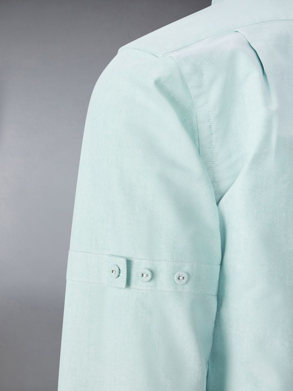Chemises Thom Browne Oxford Armband Homme Vert | ACA23N87105