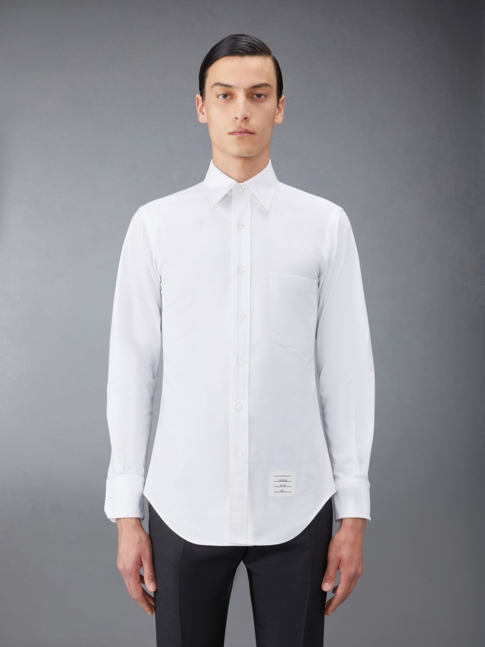 Chemises Thom Browne Oxford Classic Homme Blanche | YYD00T51526