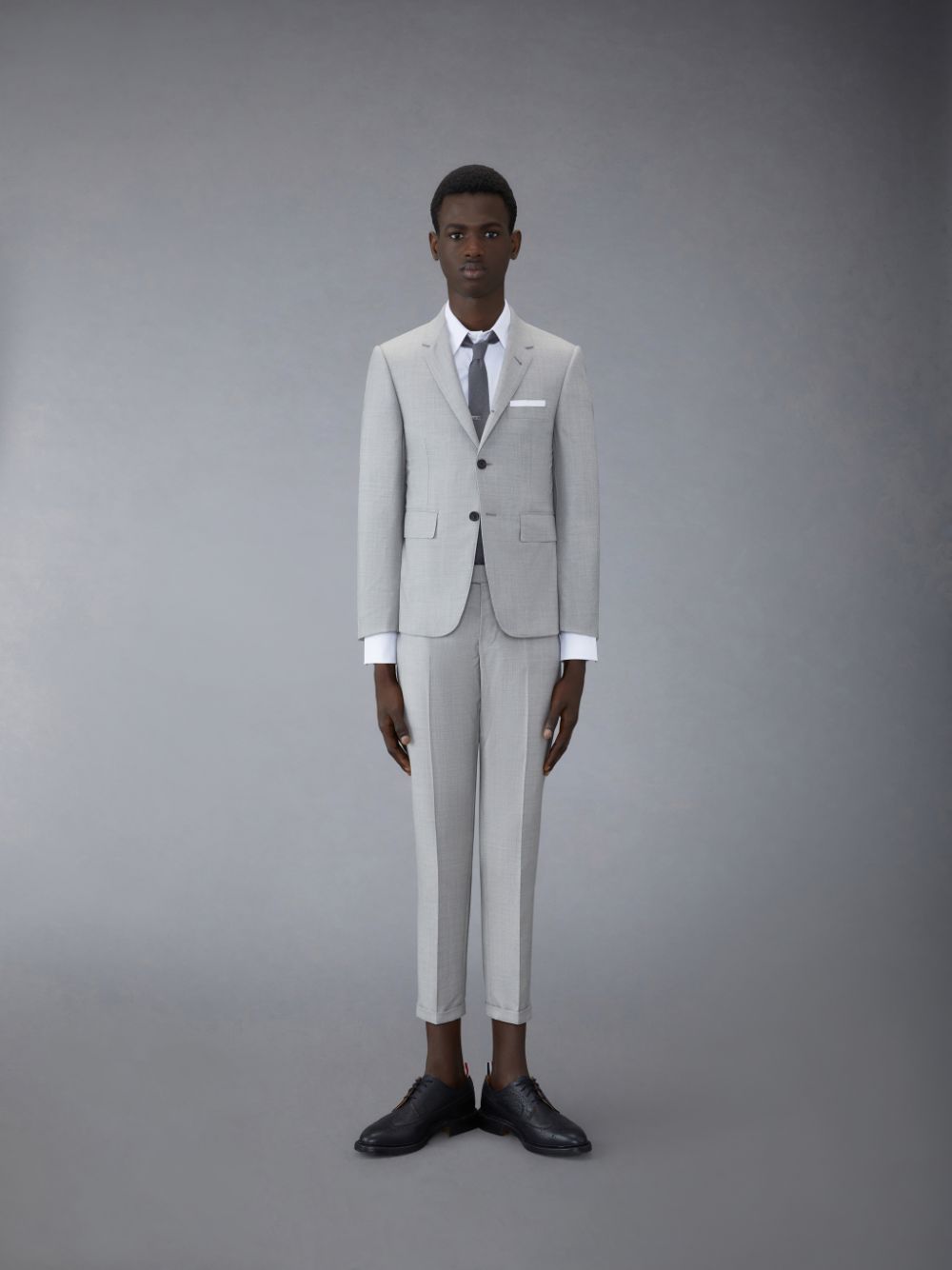 Chemises Thom Browne Oxford Elastic Homme Blanche | BQF43F07126