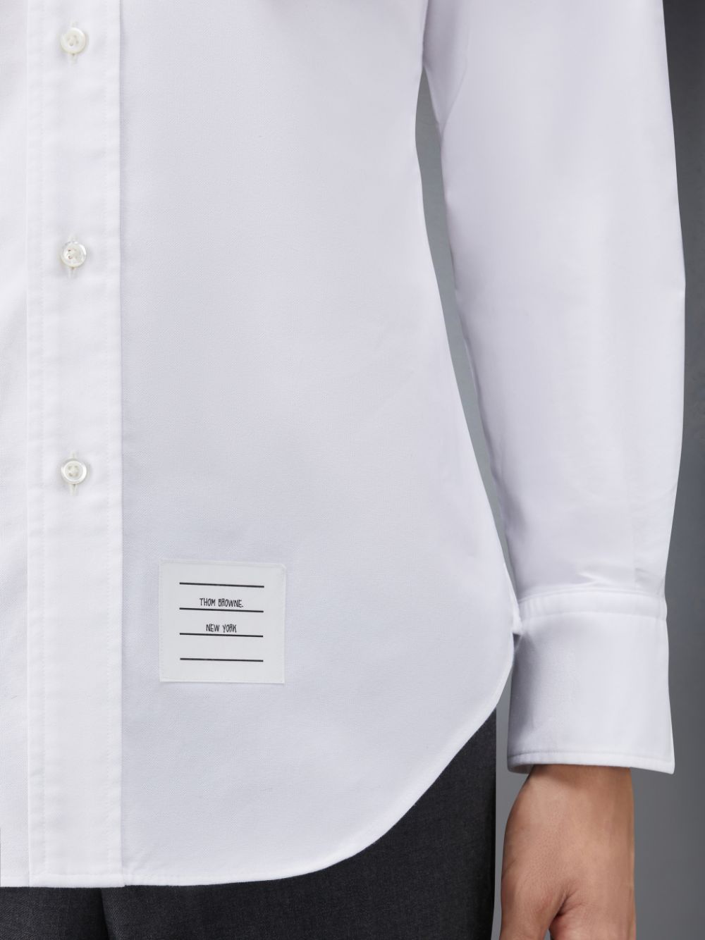 Chemises Thom Browne Oxford Homme Blanche | WPC04C16924