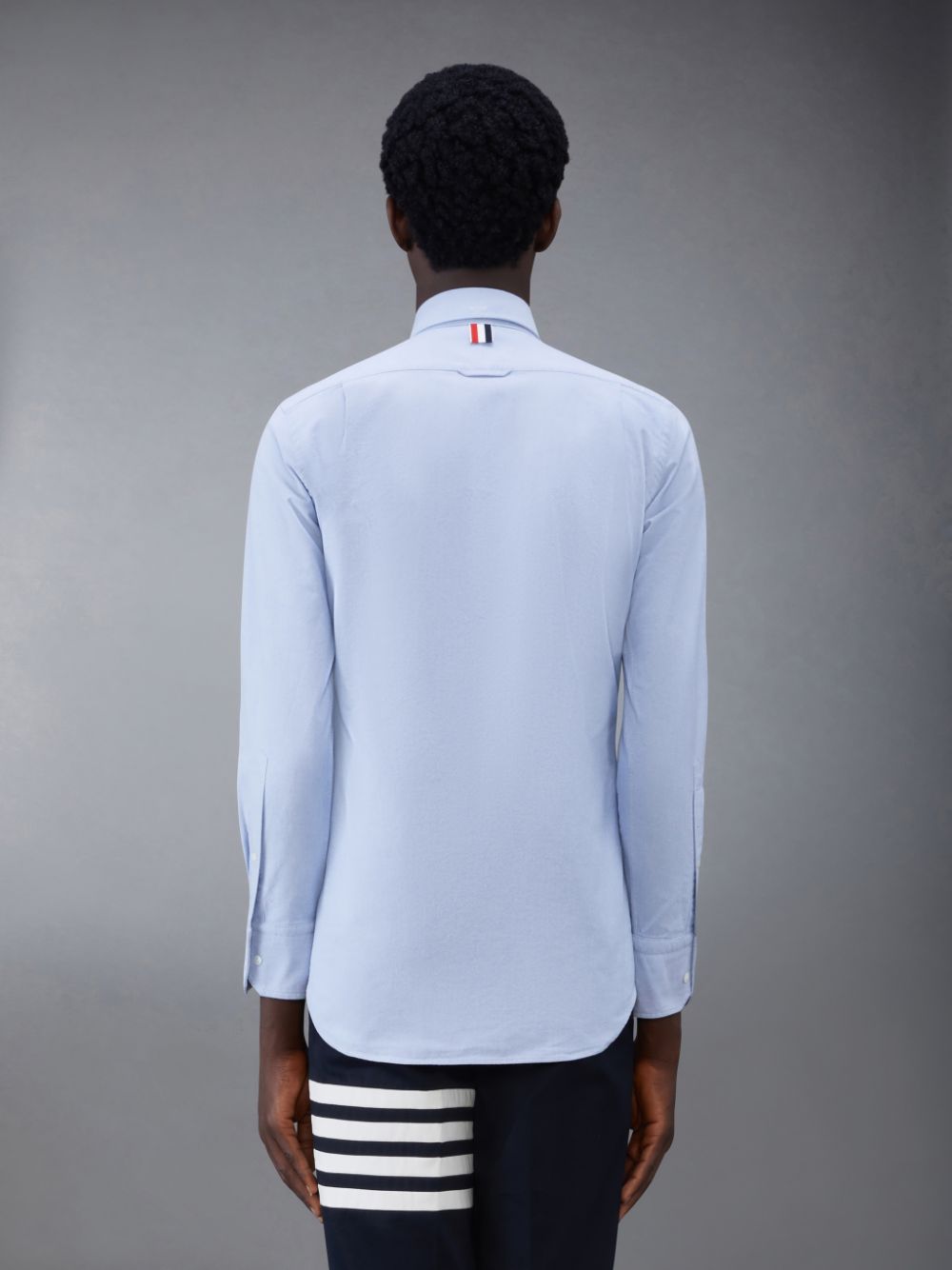 Chemises Thom Browne Oxford Homme Bleu | GRC53Y80490