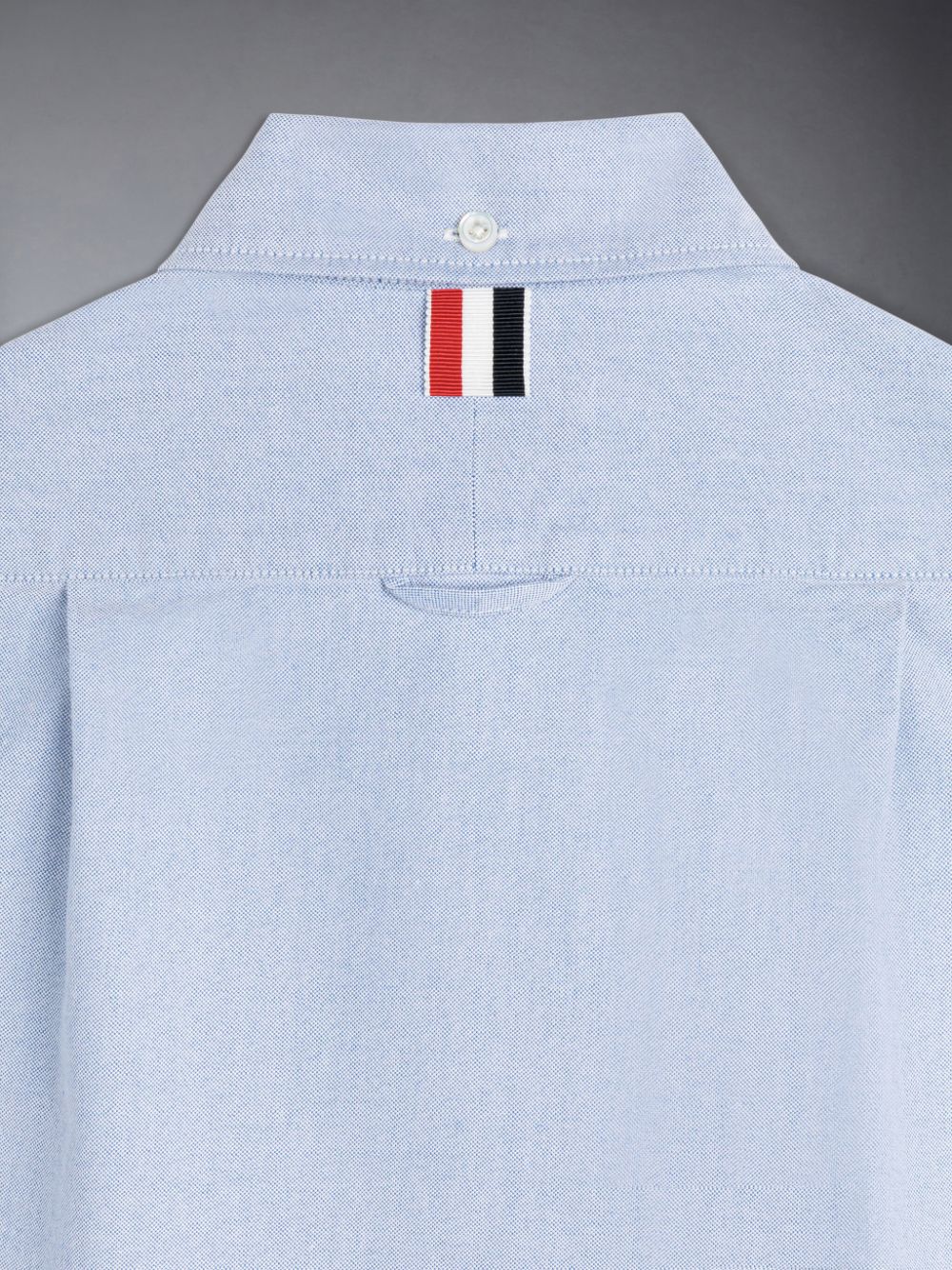 Chemises Thom Browne Oxford Round Collar Garcon Bleu | QJW08G82728