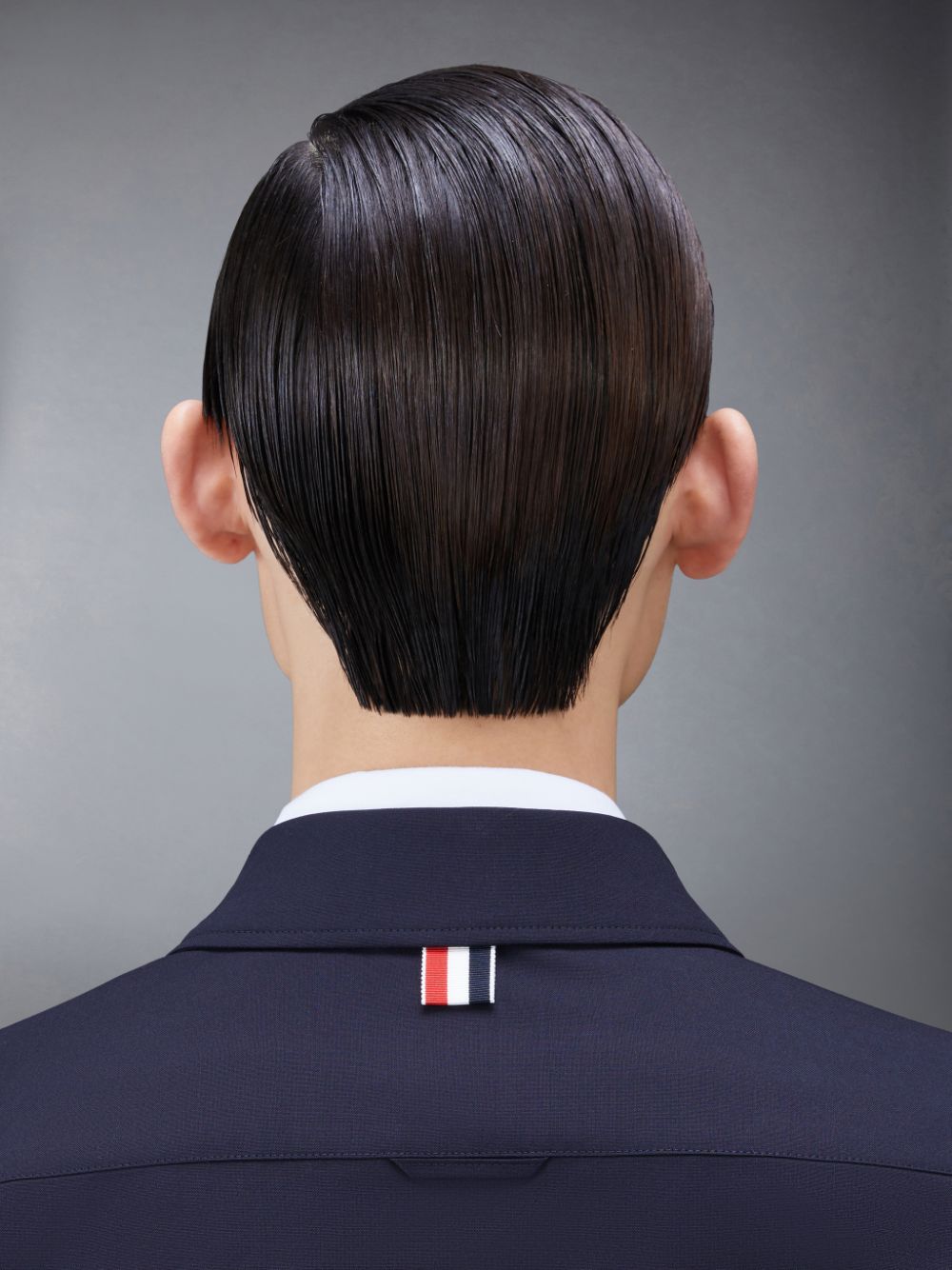 Chemises Thom Browne Plain Weave 4-Bar Jacket Homme Bleu | LCI84Q10207