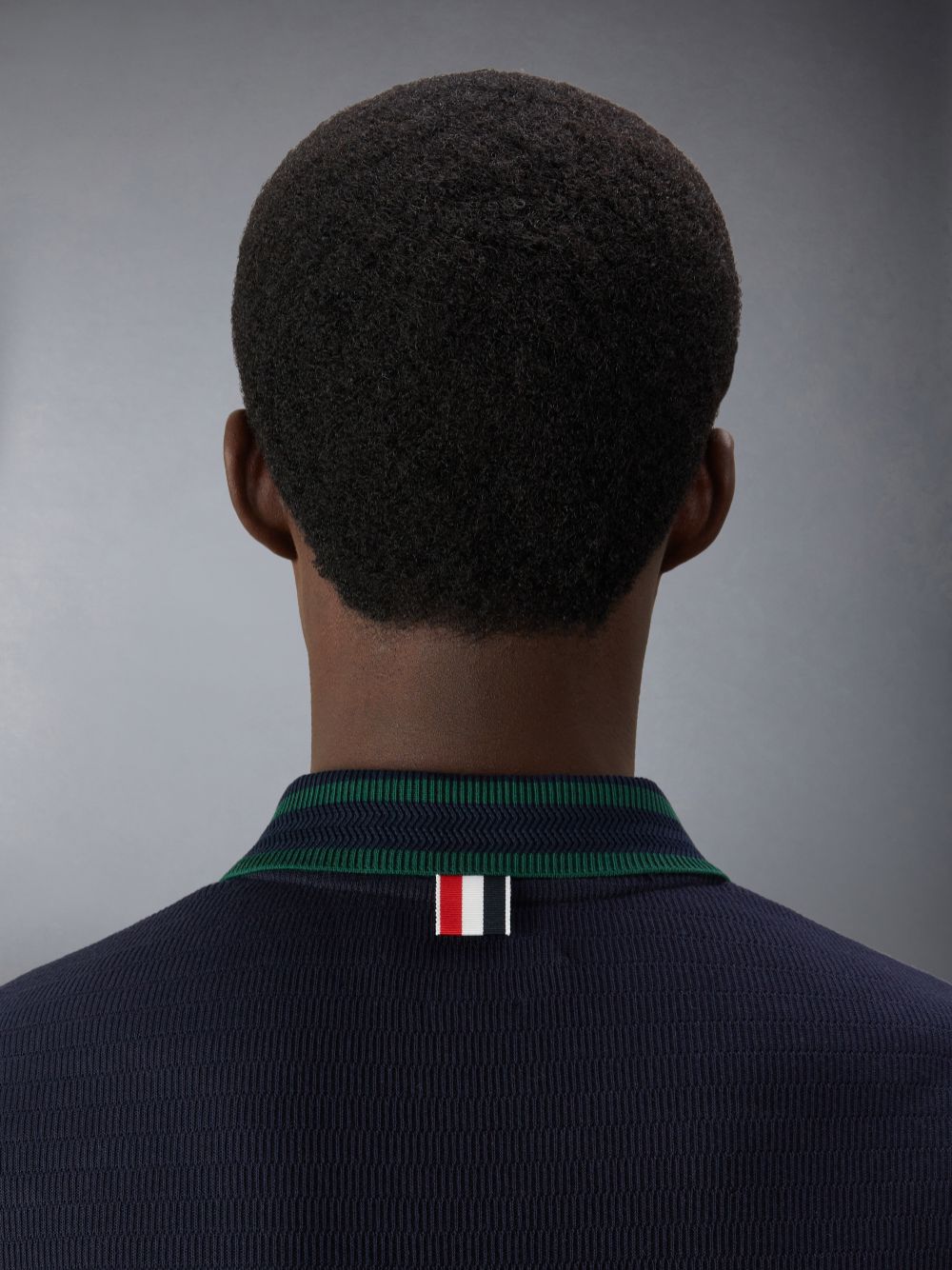 Chemises Thom Browne Pointelle Cotton Homme Bleu | WEG58M52989