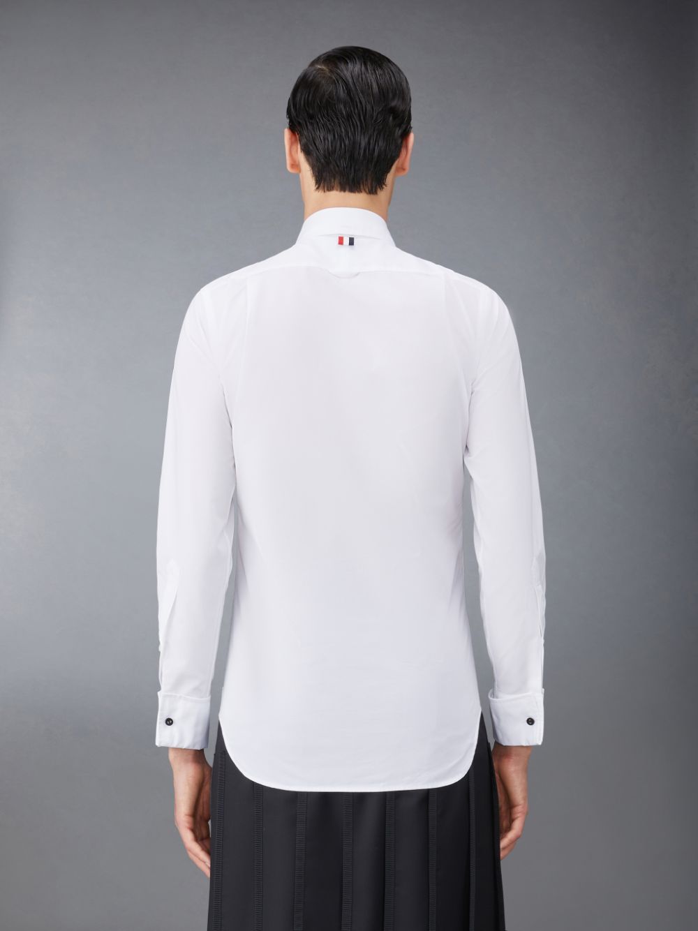 Chemises Thom Browne Poplin French Cuff Tuxedo Homme Blanche | KRE09M05382