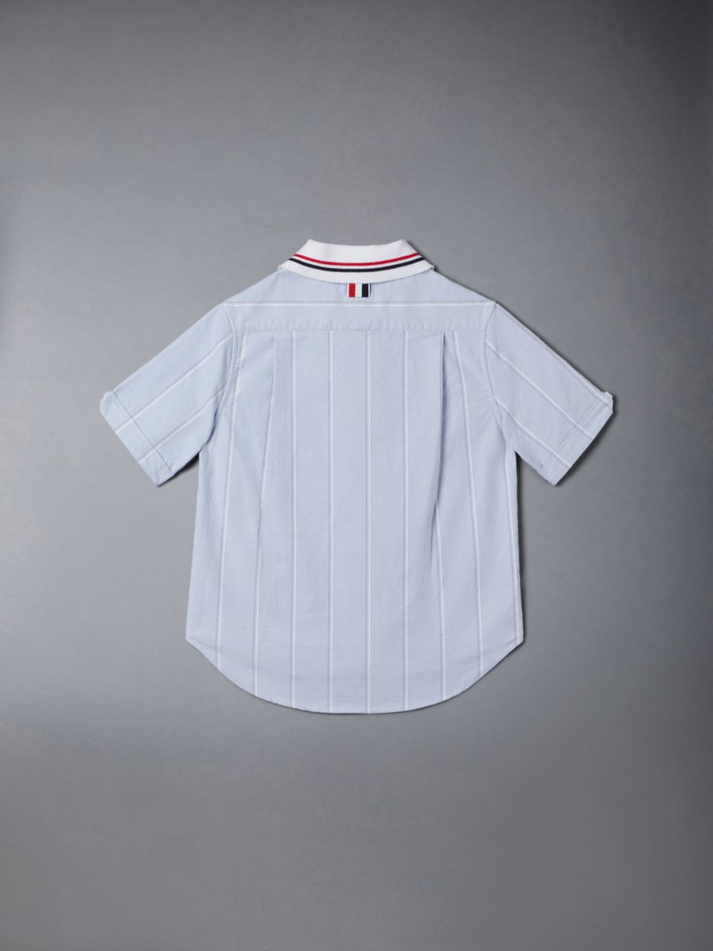 Chemises Thom Browne Stripe Oxford Polo Garcon Bleu | TGW15J49560
