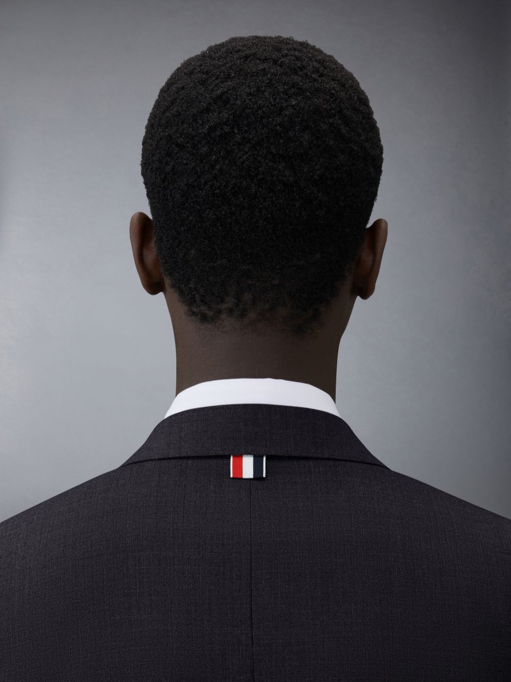 Costumes Thom Browne CHARCOAL SUPER 120'S WOOL TWILL CLASSIC AND TIE Homme Noir | CBH71J96242