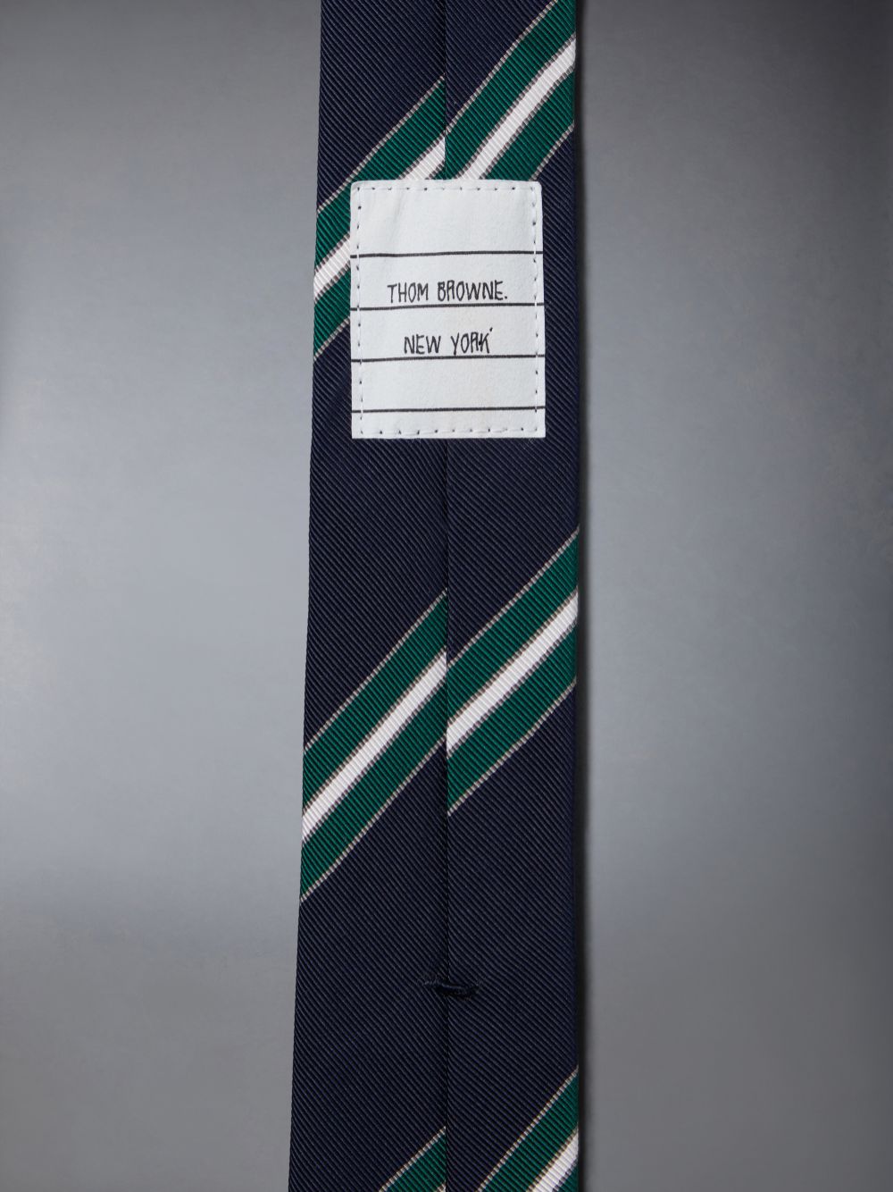 Cravates Thom Browne Stripe Mogador Classic Femme Bleu | XZX62H99452