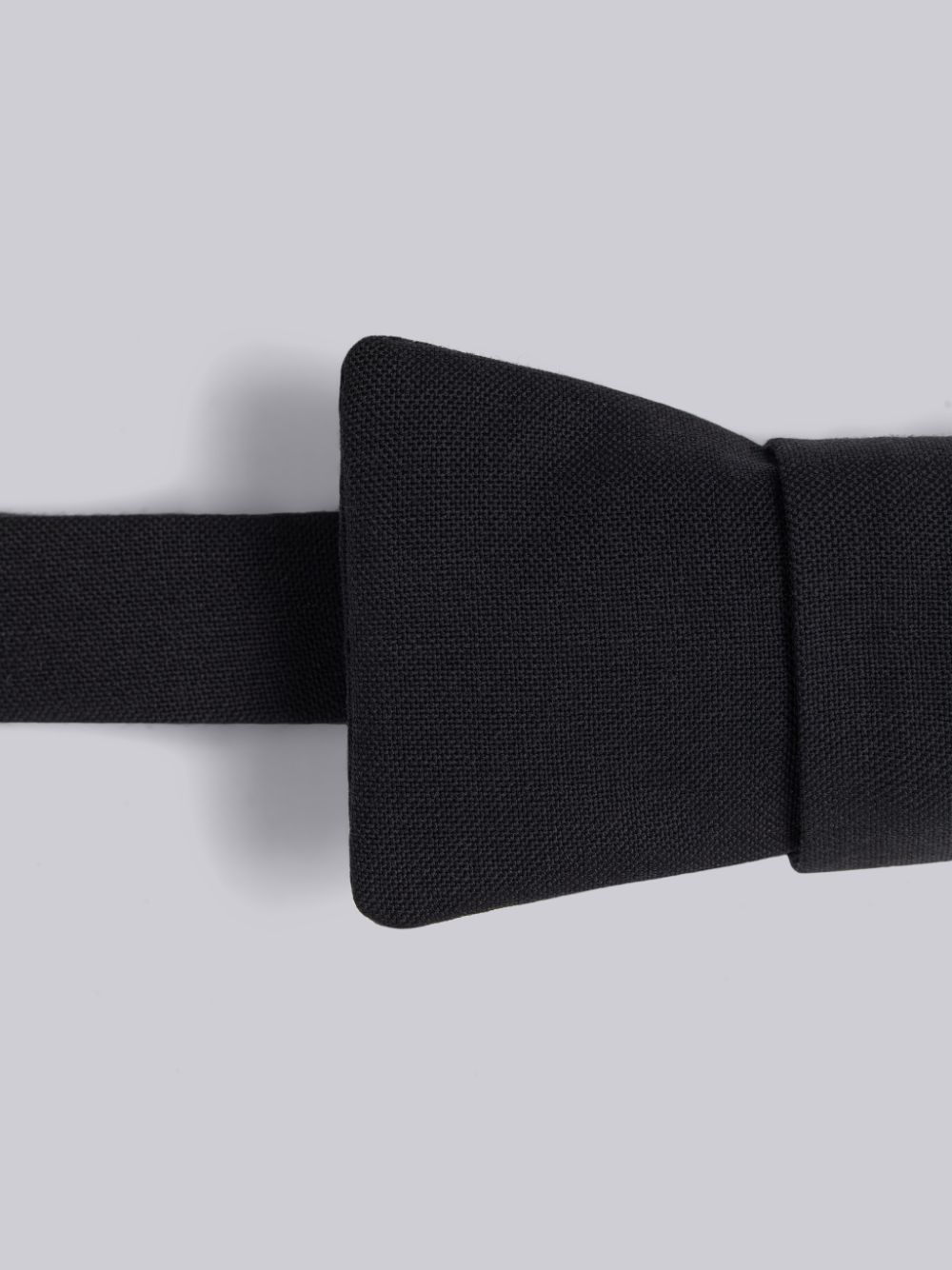 Cravates Thom Browne Wool Pique Suiting Bow Garcon Noir | LHL64I80528