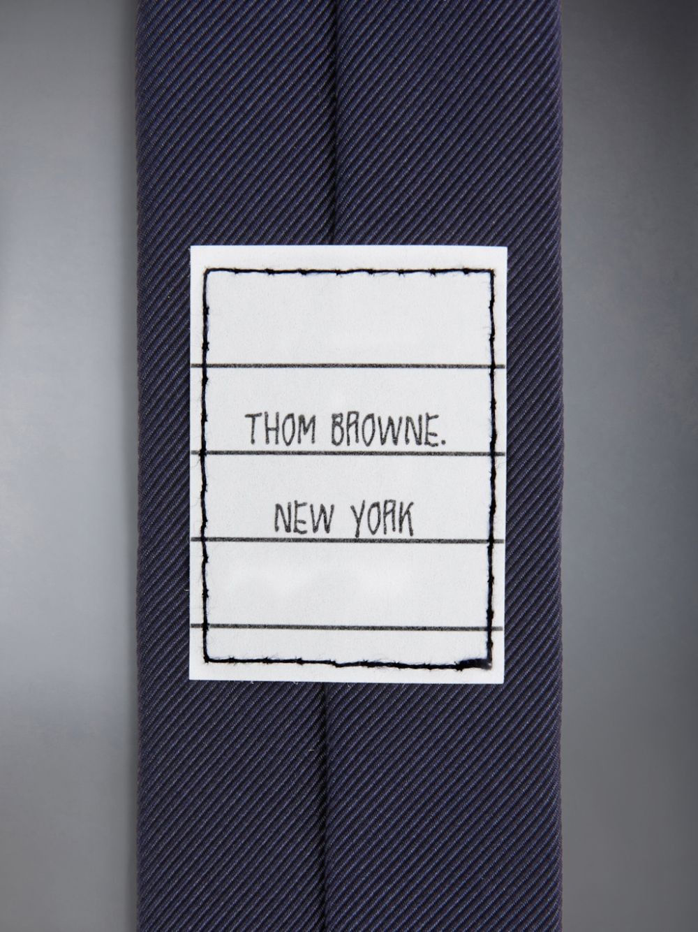 Cravates Thom Browne grosgrain stripe Homme Bleu | TDH52Y16113