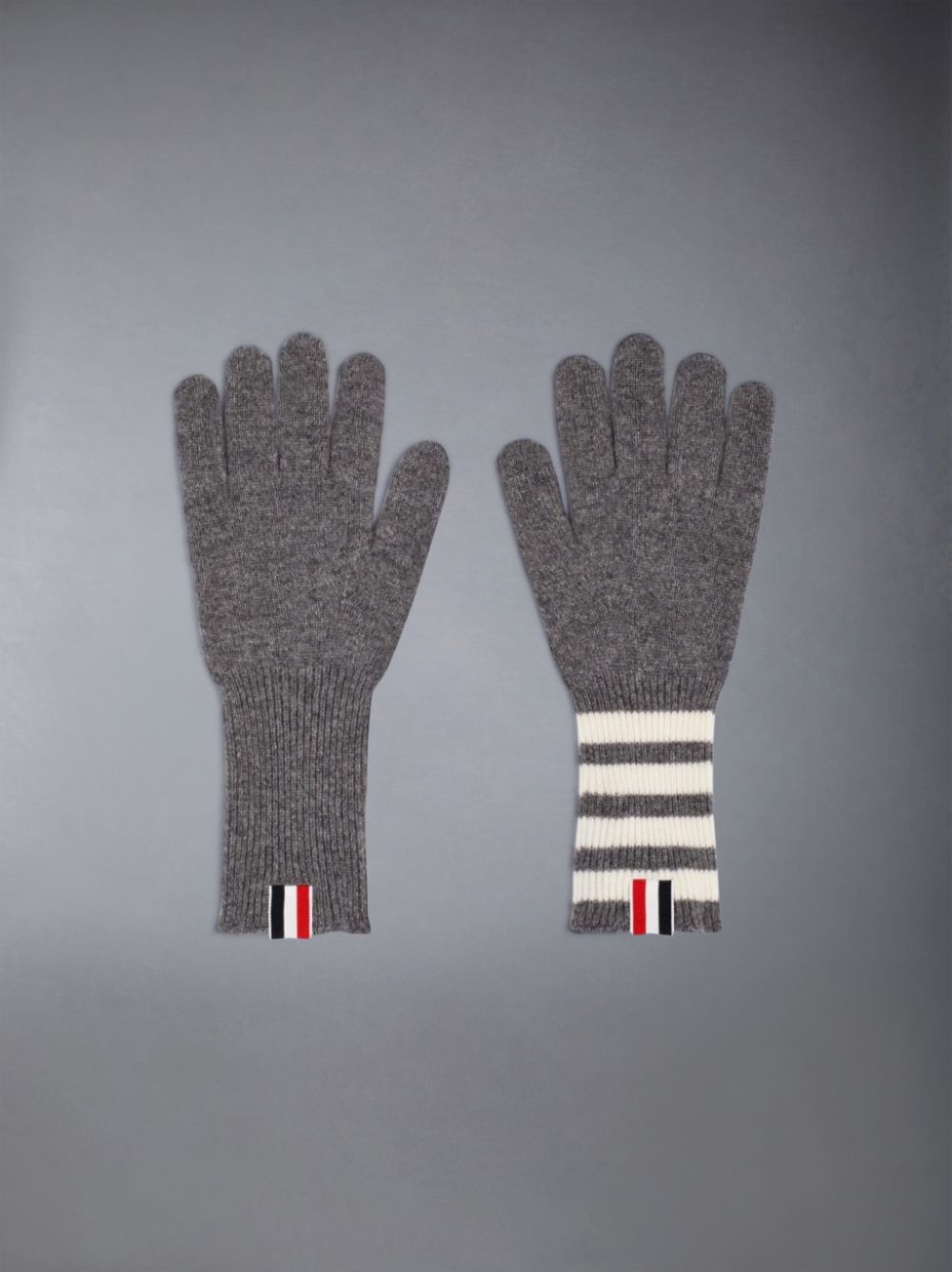 Gant Thom Browne CASHMERE RIB 4-BAR Femme Grise | HVV19R76711