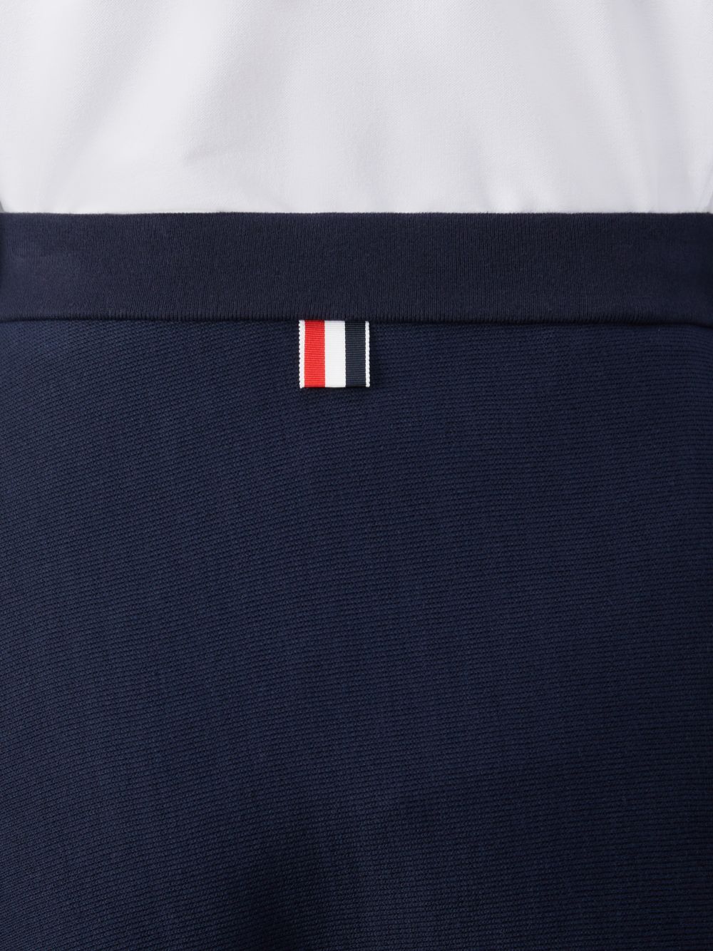 Jupes Thom Browne Cotton Midi Flare Femme Bleu | YEY82X44250