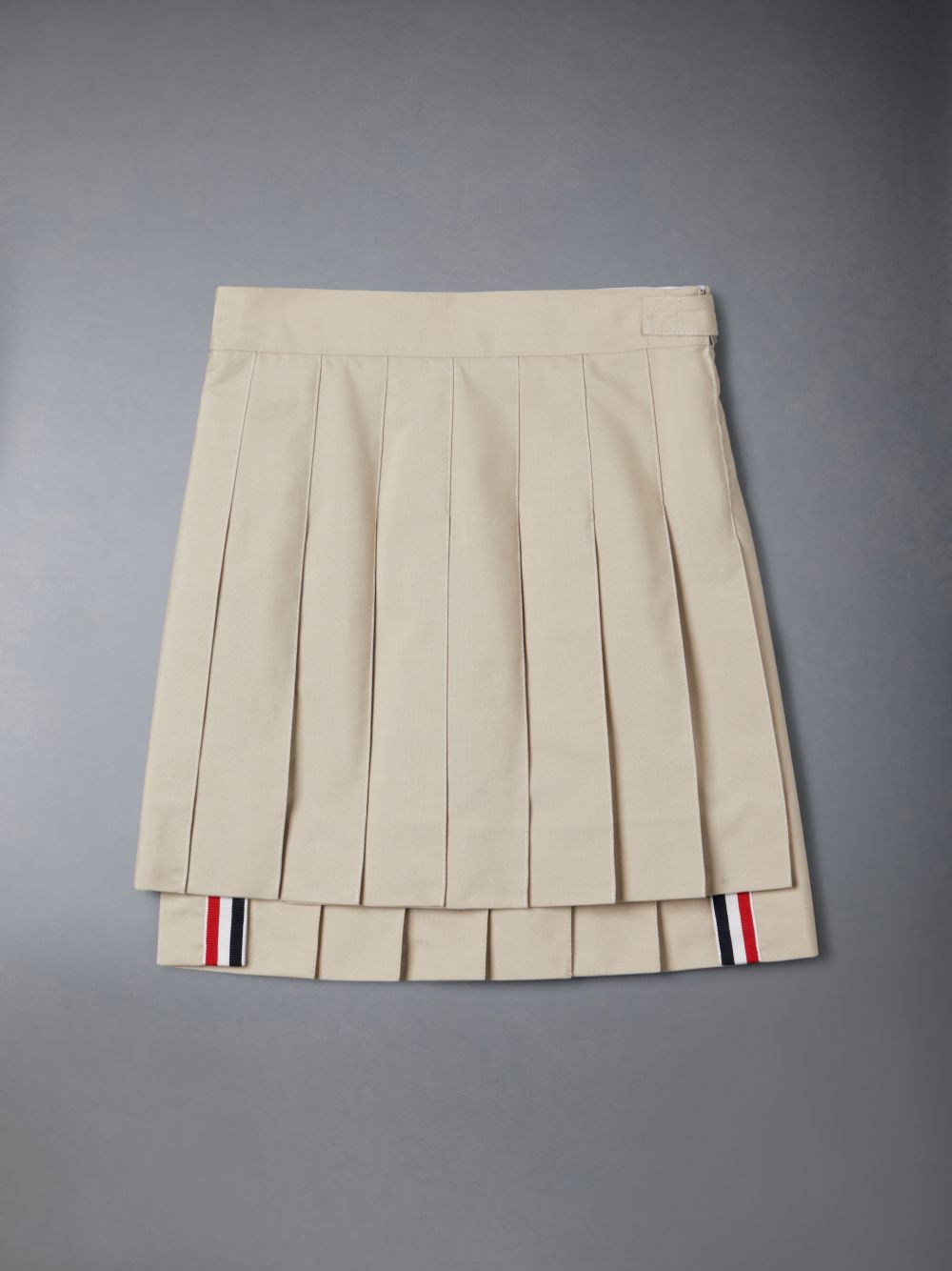 Jupes Thom Browne Typewriter Pleated Mini Fille Marron | XQN02Q44711