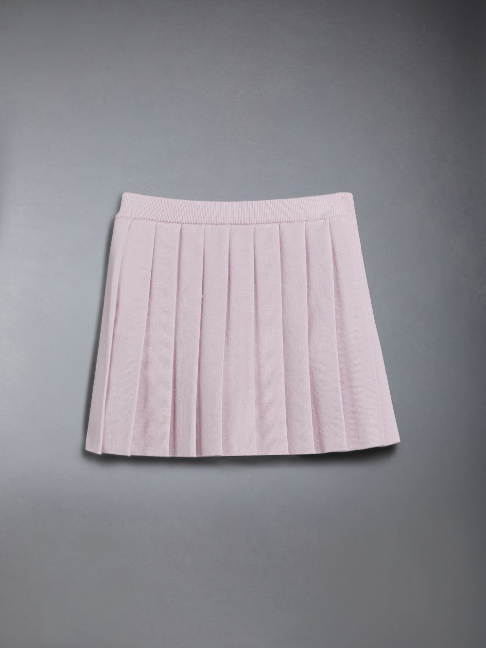 Jupes Thom Browne Wool Knit Pleated Fille Rose | MZQ45R15149