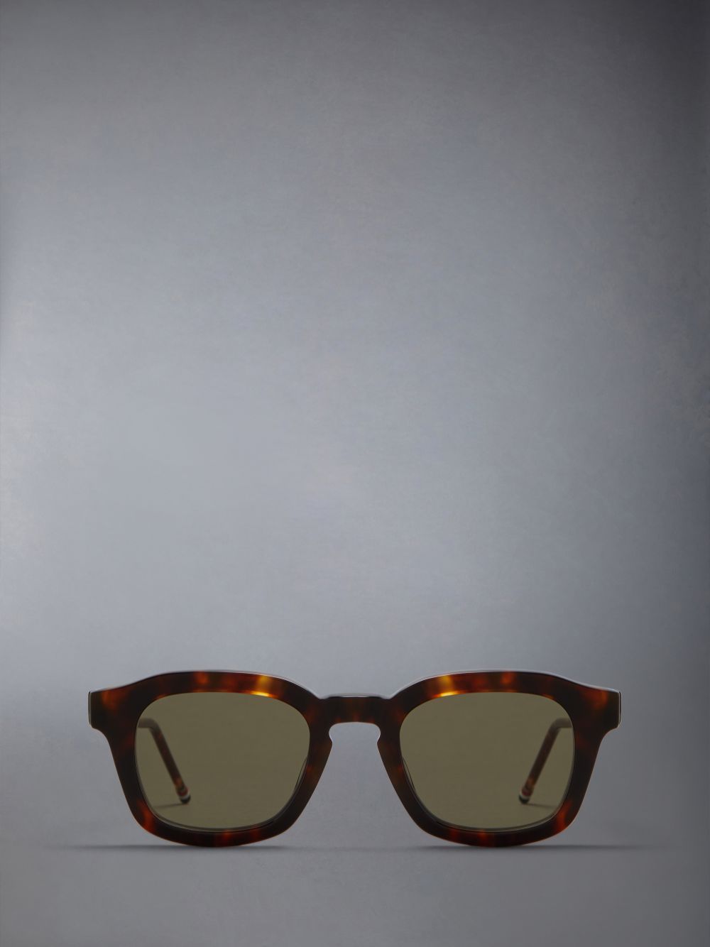 Lunette de Soleil Thom Browne Tortoise Acetate Rectangular Femme Marron | HHU60Q12924