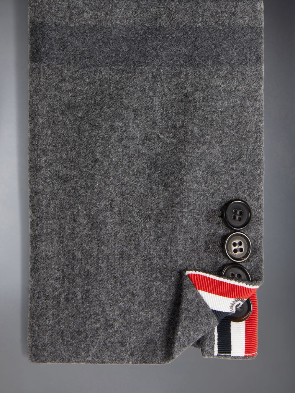 Manteaux Thom Browne Flannel 4-Bar Classic Sport Garcon Grise | XML91X09196