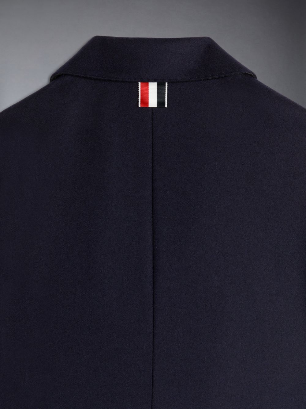 Manteaux Thom Browne Flannel 4-Bar Classic Sport Fille Bleu | BYQ53K31526