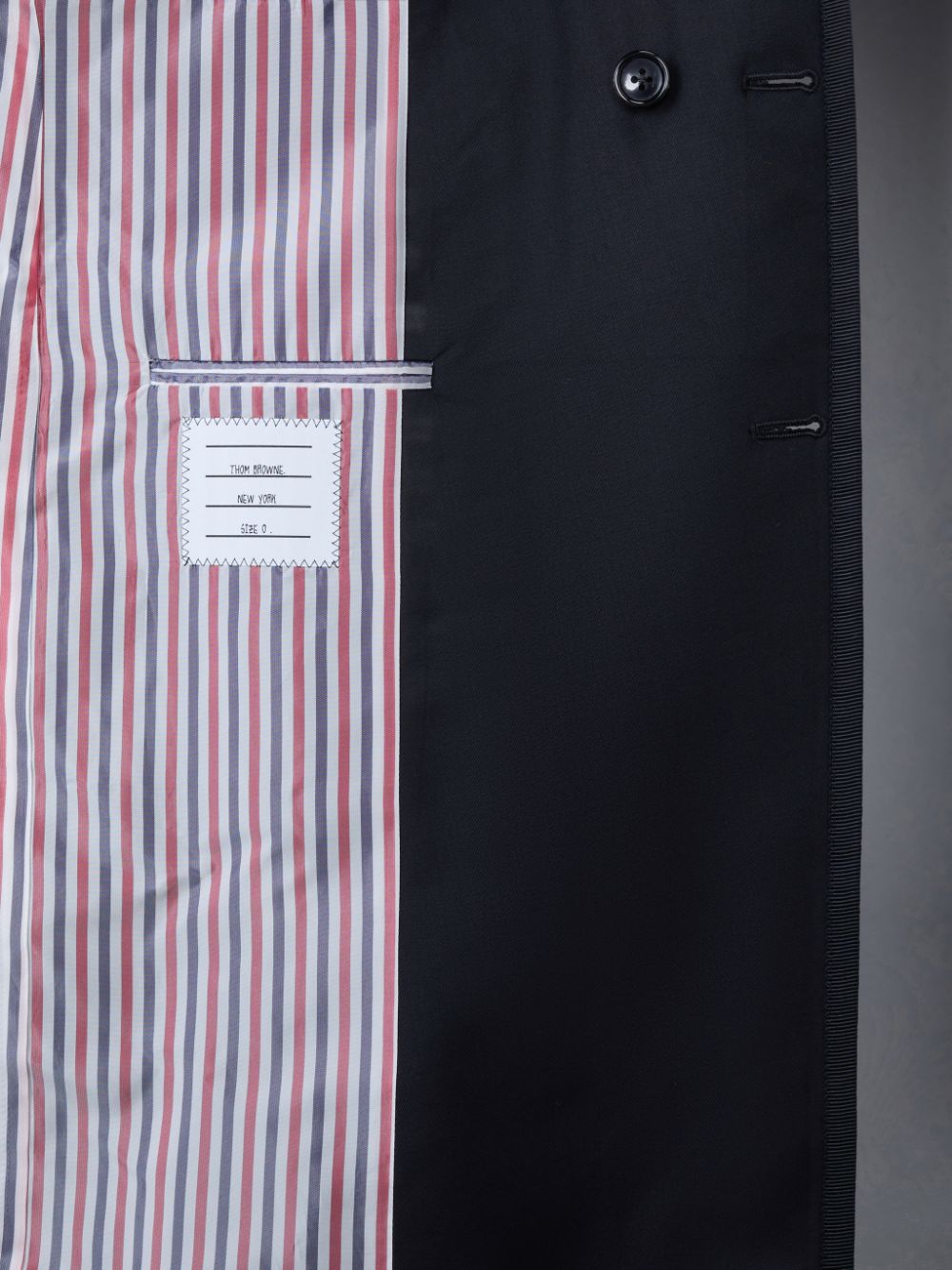 Manteaux Thom Browne Funmix Duchesse Satin Collage Sport Homme Noir | JPB56E35951