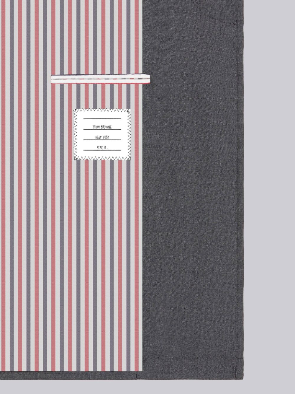 Manteaux Thom Browne PLAIN WEAVE 4-BAR CHESTERFIELD Homme Grise | BBU66U34015
